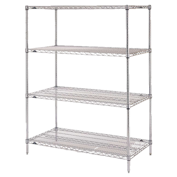 Chrome Wire Shelving