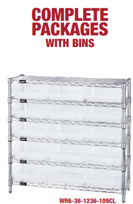 Clear-View Complete Bin Center