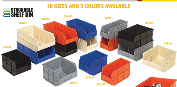 Stackable Shelf Bins