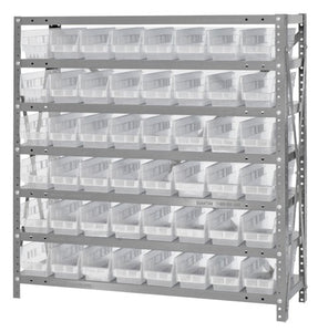 Clear-View Shelf Bin Unit 1239-101CL