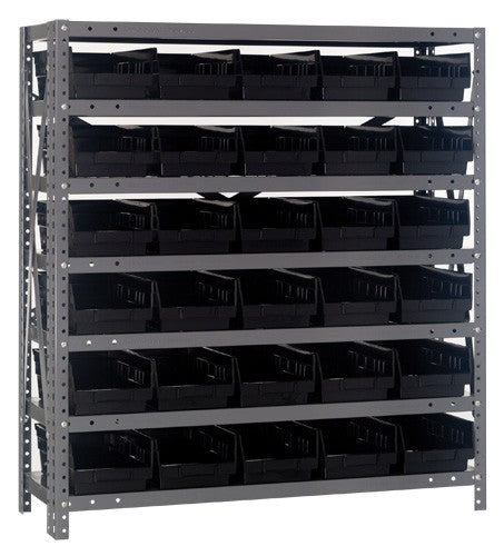 Steel Shelf Bin Unit 1239-102