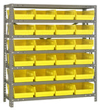 Steel Shelf Bin Unit 1239-107