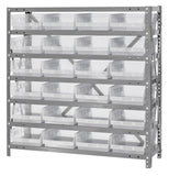 Steel Shelf Bin Unit 1239-107