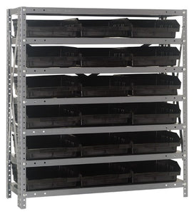 Steel Shelf Bin Unit 1239-109