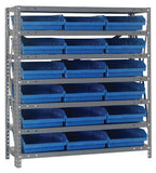 Steel Shelf Bin Unit 1239-109