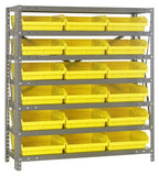 Steel Shelf Bin Unit 1239-109