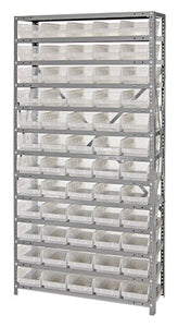 Clear-View Shelf Bin Unit 1275-102CL