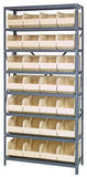 Stackable Shelf Bin Steel Shelving System 1275-443