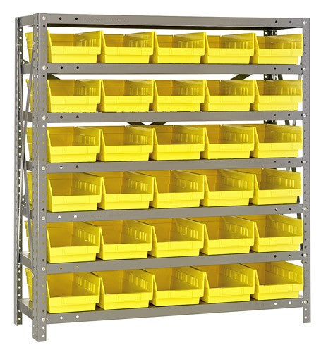 Steel Shelf Bin Unit 1839-104