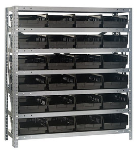 Steel Shelf Bin Unit 1839-108