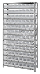 Clear-View Shelf Bin Unit 1875-103CL