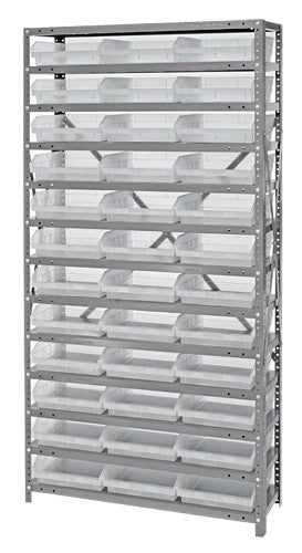 Steel Shelf Bin Unit 1875-110