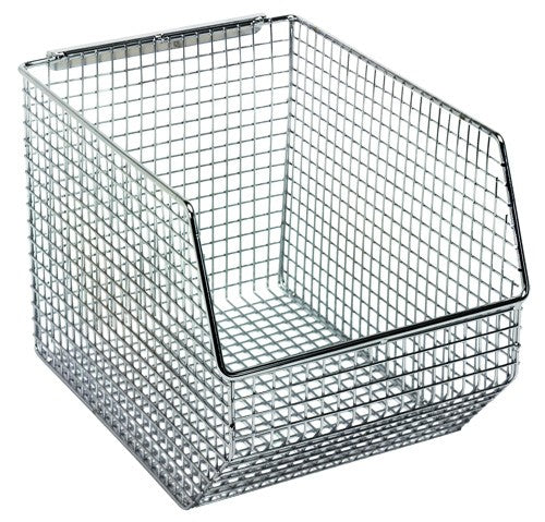Ultra Stack Wire Mesh Bins 10-1/2
