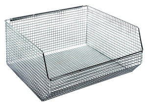 Ultra Stack Wire Mesh Bins 14-1/2" x 16-1/4" x 7" ( Case of 5 )