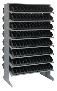 Economy 4" Shelf Bin Sloped Shelving Systems  QPRD-100