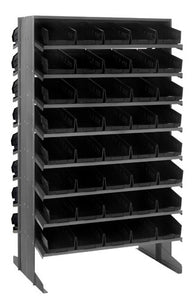 Economy 4" Shelf Bin Sloped Shelving Systems  QPRD-102