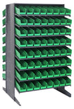 Economy 4" Shelf Bin Sloped Shelving Systems  QPRD-103