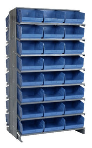 Store-More 6" Shelf Bin Sloped Shelving Systems QPRD-209