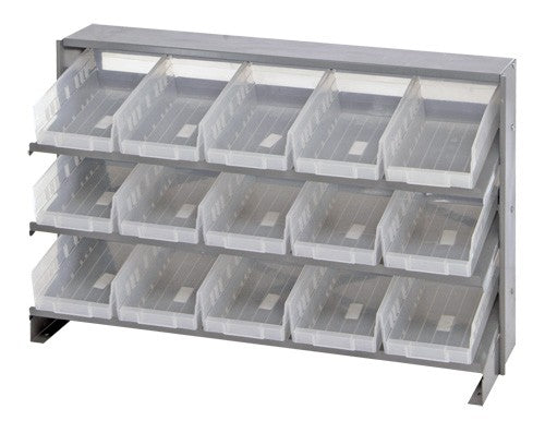 3 - Shelf Bench Pick Racks QPRHA-102CL