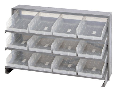 3 - Shelf Bench Pick Racks QPRHA-107CL