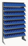 Economy 4" Shelf Bin Sloped Shelving Systems  QPRS-100