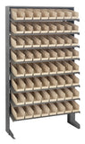 Economy 4" Shelf Bin Sloped Shelving Systems  QPRS-101