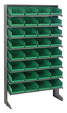 Economy 4" Shelf Bin Sloped Shelving Systems  QPRS-107