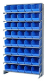 Store-More 6" Shelf Bin Sloped Shelving Systems QPRS-204