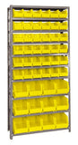 QSBU-230240 12"D x 36"W x 75"H GIANT OPEN HOPPER STORAGE SYSTEMS