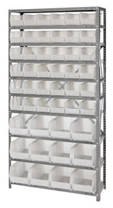 QSBU-230240 12"D x 36"W x 75"H GIANT OPEN HOPPER STORAGE SYSTEMS
