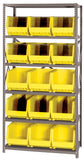 QSBU-260 18"D x 36"W x 75"H GIANT OPEN HOPPER STORAGE SYSTEMS