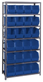 QSBU-265 18"D x 36"W x 75"H GIANT OPEN HOPPER STORAGE SYSTEMS