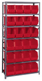 QSBU-265 18"D x 36"W x 75"H GIANT OPEN HOPPER STORAGE SYSTEMS
