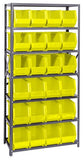 QSBU-265 18"D x 36"W x 75"H GIANT OPEN HOPPER STORAGE SYSTEMS