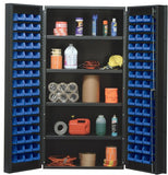 36"W x 24"D x 72"H QSC-36-96-4IS All-Welded Bin Cabinet