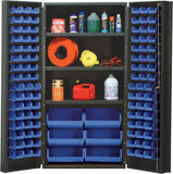 36"W x 24"D x 72"H QSC-36S All-Welded Bin Cabinet