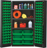 36"W x 24"D x 72"H QSC-36S All-Welded Bin Cabinet