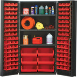 36"W x 24"D x 72"H QSC-36S All-Welded Bin Cabinet