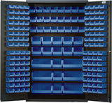48"W x 24"D x 78"H QSC-48 All-Welded Flush Door Bin Cabinet