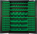 48"W x 24"D x 78"H QSC-48 All-Welded Flush Door Bin Cabinet
