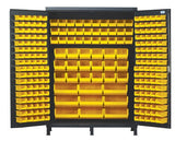 60"W x 24"D x 84"H QSC-60  All-Welded Flush Door Bin Cabinet