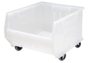 Mobile 23-7/8"L x 18-1/4"W x 12"H QUSB965MOB Clear View Hulk 24" Container
