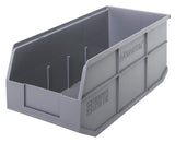 Stackable Shelf Bin 18" x 8-1/4" x 7" SSB463 ( Case of 6)