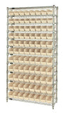Economy 4" Shelf Bin Wire Shelving Systems  WR12-101