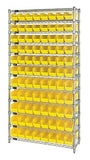 Economy 4" Shelf Bin Wire Shelving Systems  WR12-103