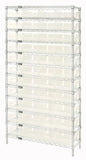 Economy 4" Shelf Bin Wire Shelving Systems  WR12-108