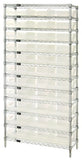 Economy 4" Shelf Bin Wire Shelving Systems  WR12-114