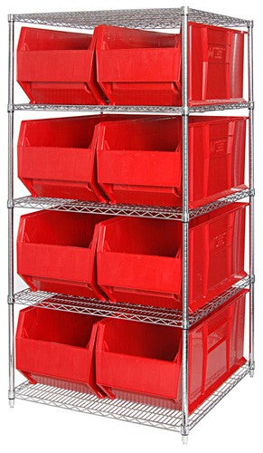 Hulk Wire Shelving System 36