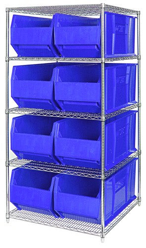 Hulk Wire Shelving System 36