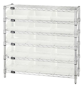 Clear-View Complete Bin Center WR6-36-1236-109CL